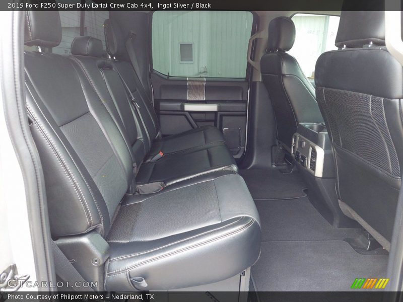 Ingot Silver / Black 2019 Ford F250 Super Duty Lariat Crew Cab 4x4