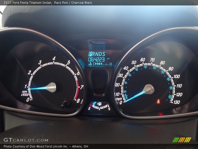  2015 Fiesta Titanium Sedan Titanium Sedan Gauges