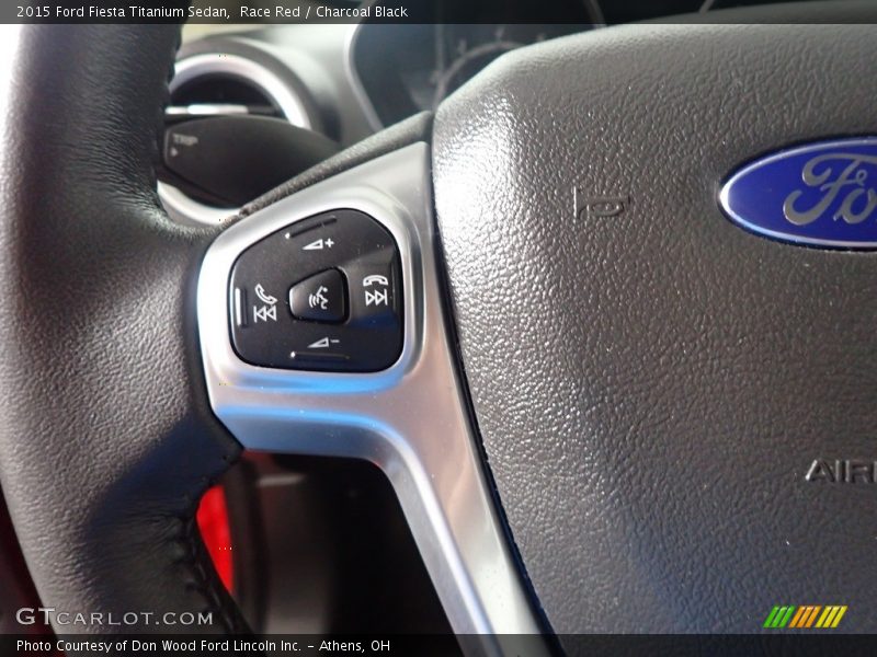  2015 Fiesta Titanium Sedan Steering Wheel