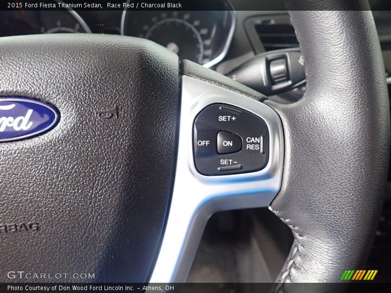  2015 Fiesta Titanium Sedan Steering Wheel