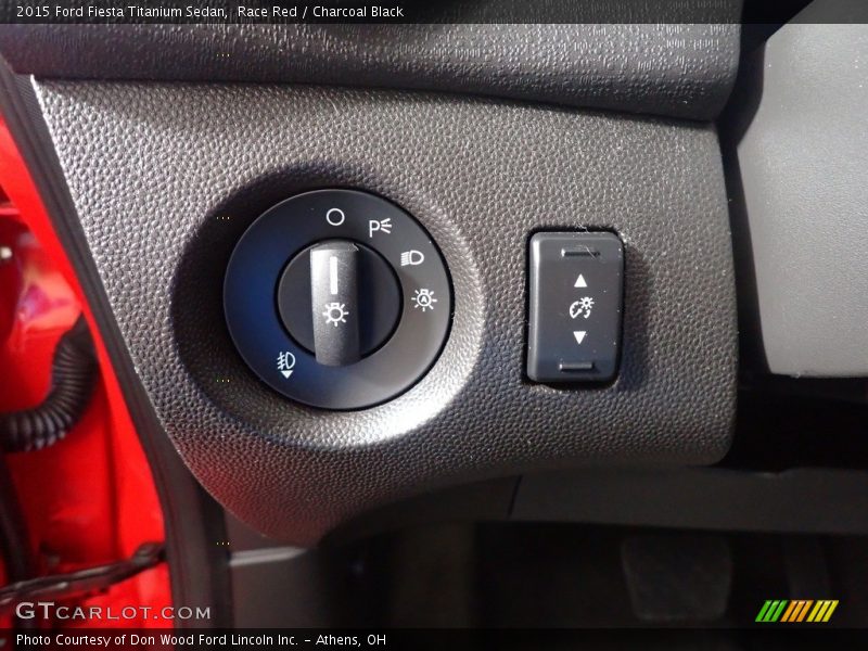 Controls of 2015 Fiesta Titanium Sedan