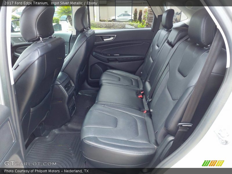 Rear Seat of 2017 Edge Titanium