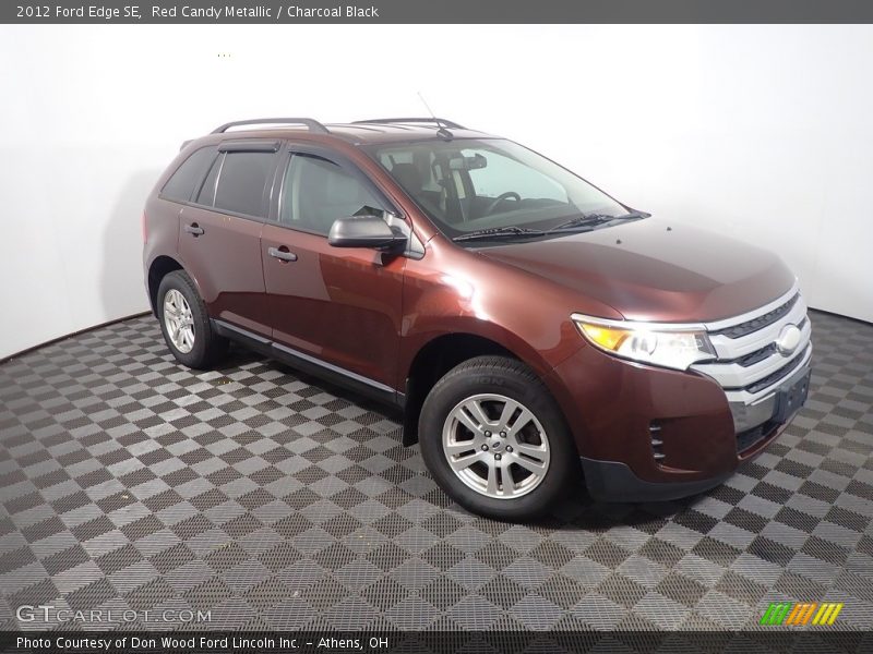 Red Candy Metallic / Charcoal Black 2012 Ford Edge SE