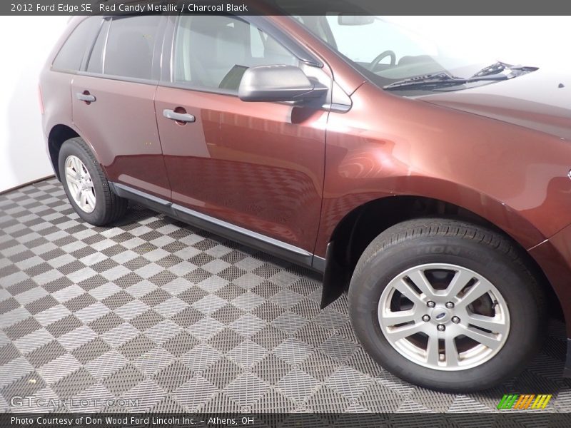 Red Candy Metallic / Charcoal Black 2012 Ford Edge SE