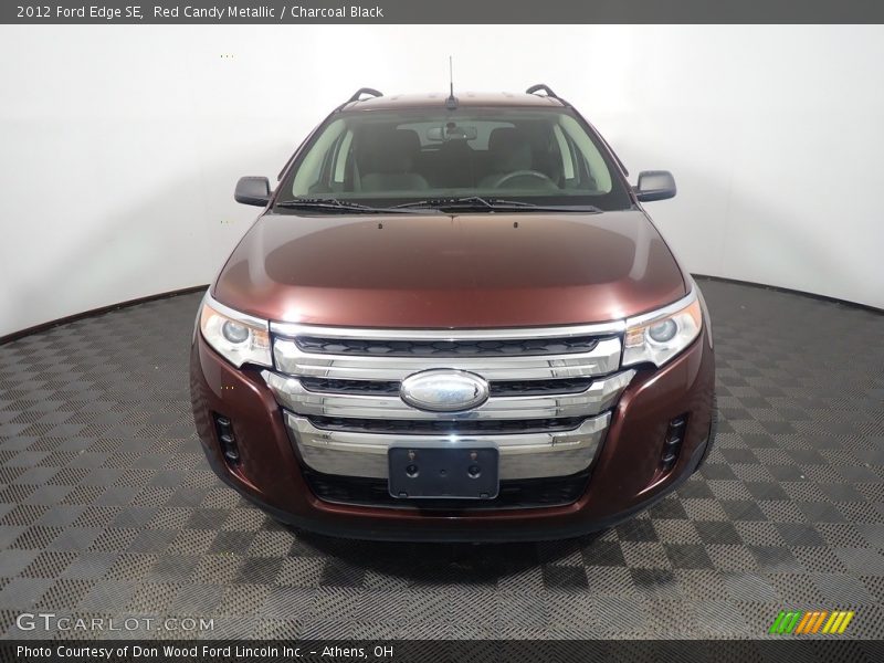 Red Candy Metallic / Charcoal Black 2012 Ford Edge SE
