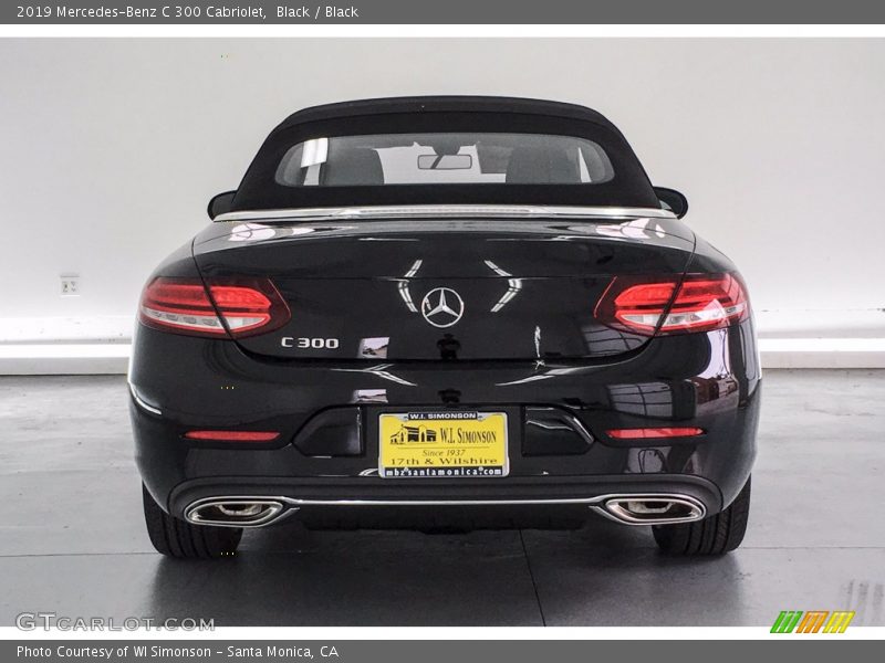 Black / Black 2019 Mercedes-Benz C 300 Cabriolet
