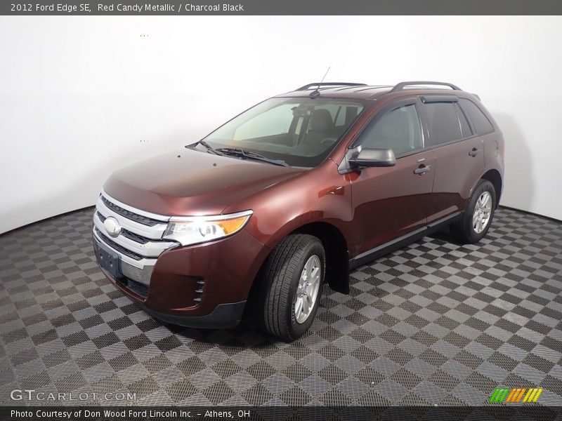 Red Candy Metallic / Charcoal Black 2012 Ford Edge SE