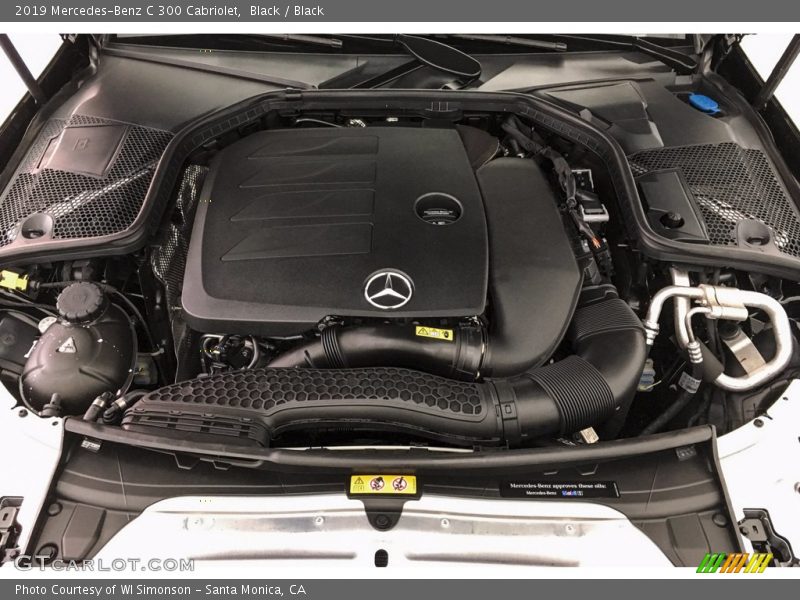 Black / Black 2019 Mercedes-Benz C 300 Cabriolet