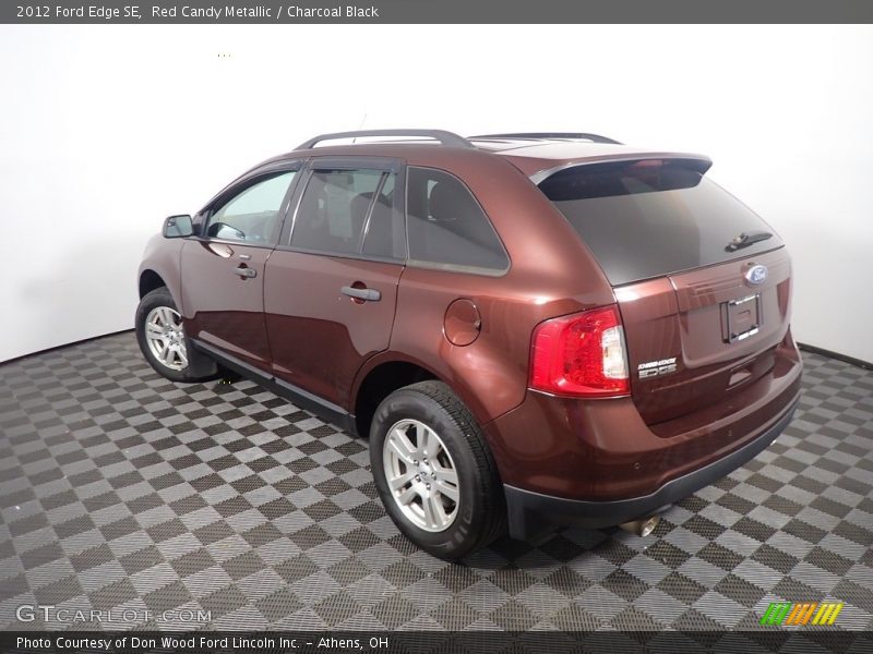 Red Candy Metallic / Charcoal Black 2012 Ford Edge SE