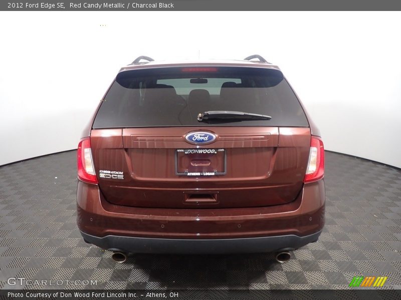Red Candy Metallic / Charcoal Black 2012 Ford Edge SE