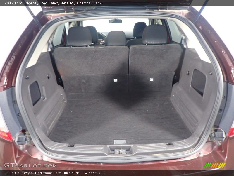 Red Candy Metallic / Charcoal Black 2012 Ford Edge SE
