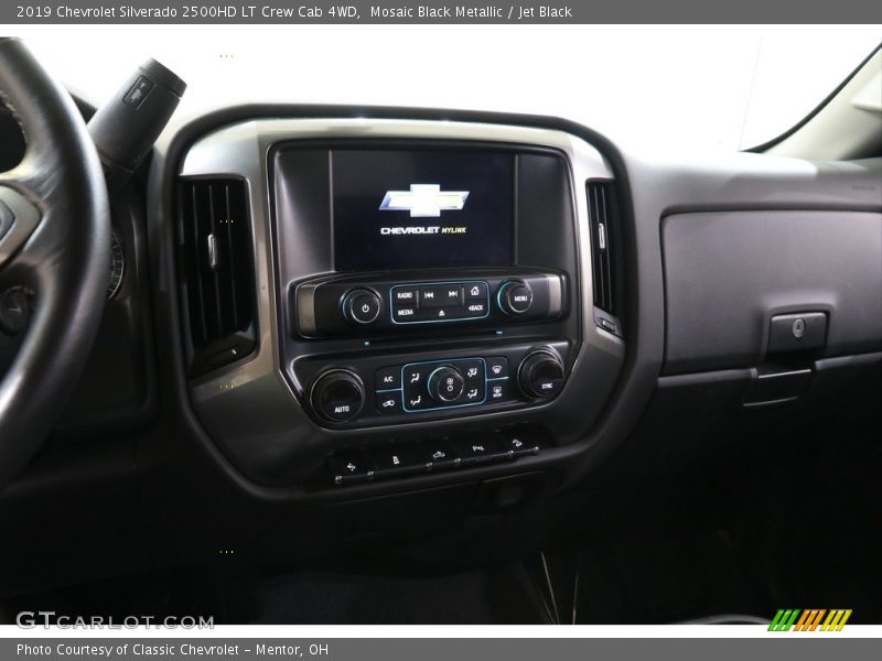 Mosaic Black Metallic / Jet Black 2019 Chevrolet Silverado 2500HD LT Crew Cab 4WD
