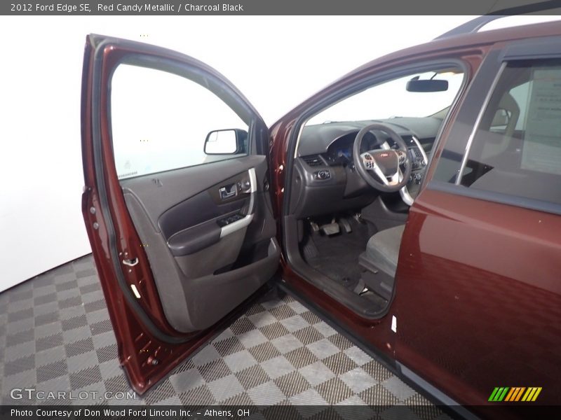 Red Candy Metallic / Charcoal Black 2012 Ford Edge SE