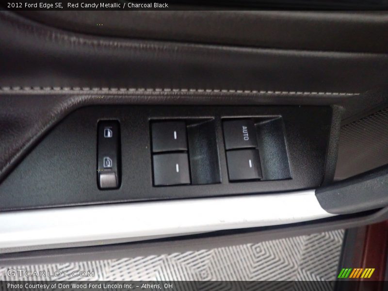 Red Candy Metallic / Charcoal Black 2012 Ford Edge SE