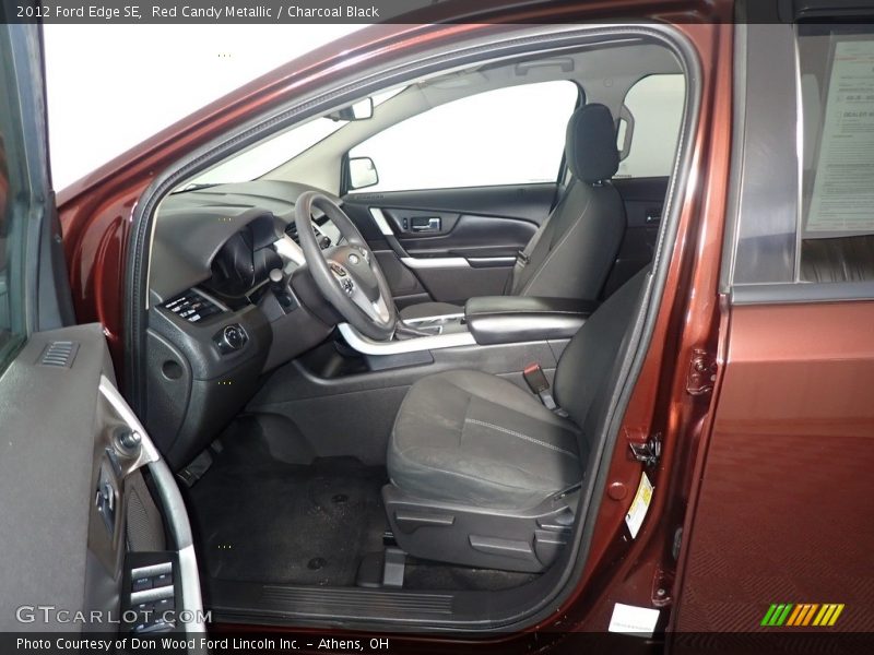 Red Candy Metallic / Charcoal Black 2012 Ford Edge SE