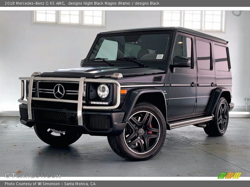 designo Night Black Magno (Matte) / designo Black 2018 Mercedes-Benz G 63 AMG