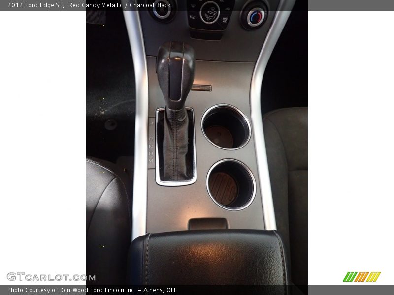 Red Candy Metallic / Charcoal Black 2012 Ford Edge SE