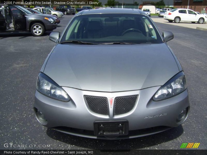Shadow Gray Metallic / Ebony 2008 Pontiac Grand Prix Sedan