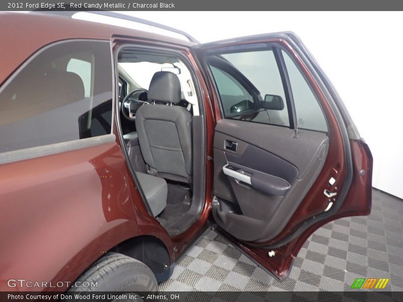 Red Candy Metallic / Charcoal Black 2012 Ford Edge SE