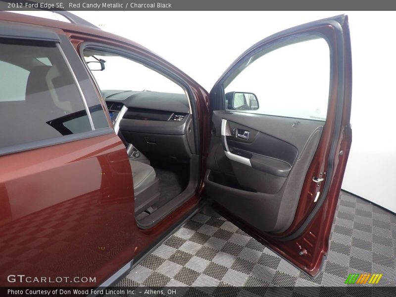 Red Candy Metallic / Charcoal Black 2012 Ford Edge SE