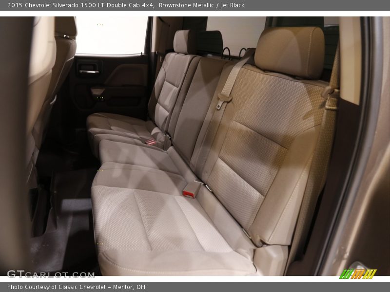 Brownstone Metallic / Jet Black 2015 Chevrolet Silverado 1500 LT Double Cab 4x4