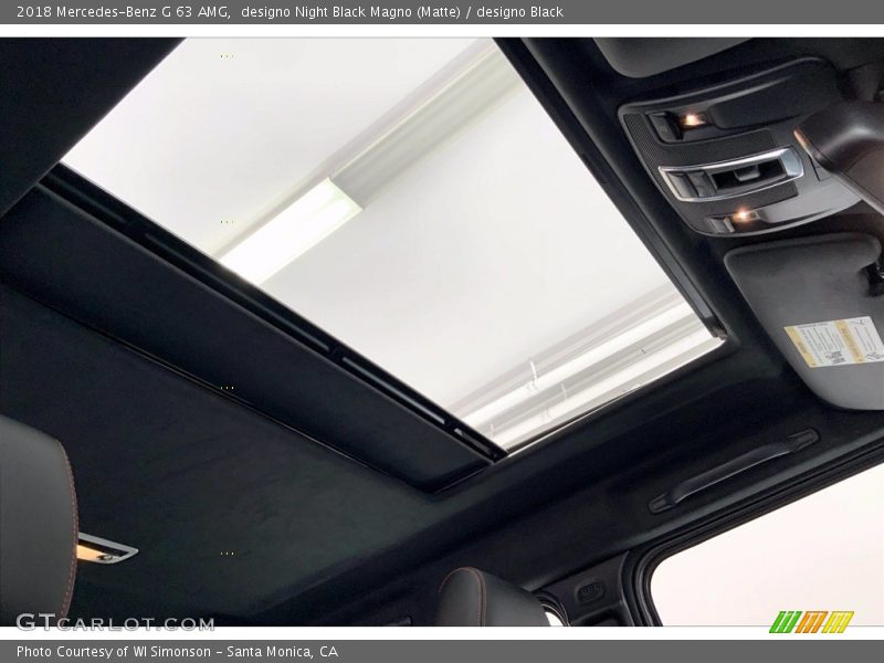 designo Night Black Magno (Matte) / designo Black 2018 Mercedes-Benz G 63 AMG