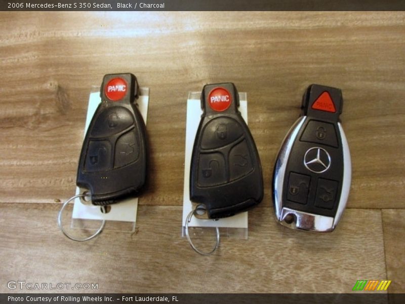Black / Charcoal 2006 Mercedes-Benz S 350 Sedan