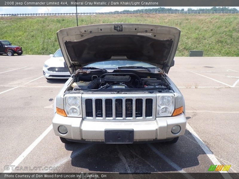 Mineral Gray Metallic / Dark Khaki/Light Graystone 2008 Jeep Commander Limited 4x4