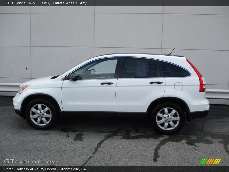 Taffeta White / Gray 2011 Honda CR-V SE 4WD