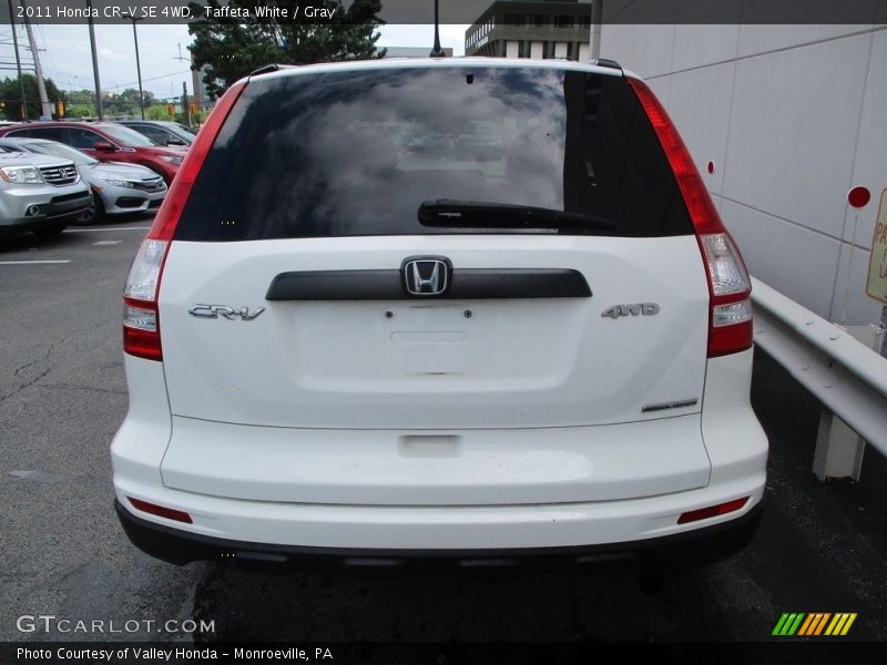 Taffeta White / Gray 2011 Honda CR-V SE 4WD