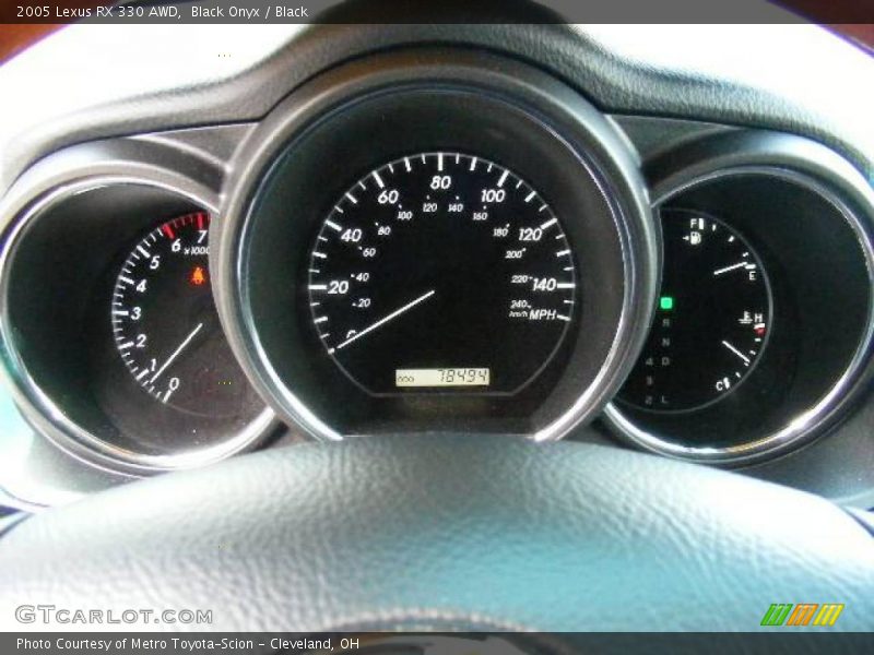 Black Onyx / Black 2005 Lexus RX 330 AWD