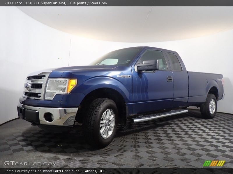  2014 F150 XLT SuperCab 4x4 Blue Jeans