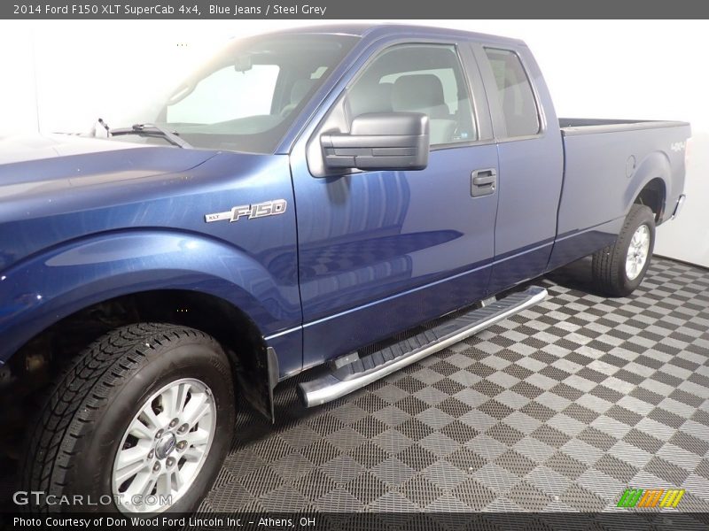 Blue Jeans / Steel Grey 2014 Ford F150 XLT SuperCab 4x4