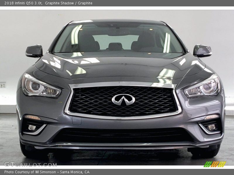 Graphite Shadow / Graphite 2018 Infiniti Q50 3.0t