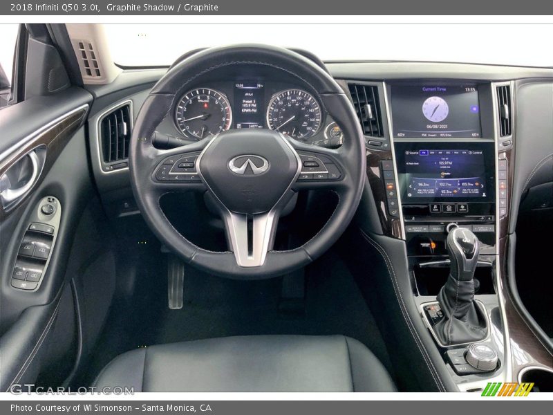 Dashboard of 2018 Q50 3.0t