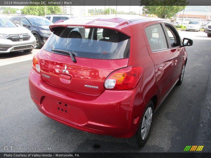 Infrared / Black 2014 Mitsubishi Mirage DE