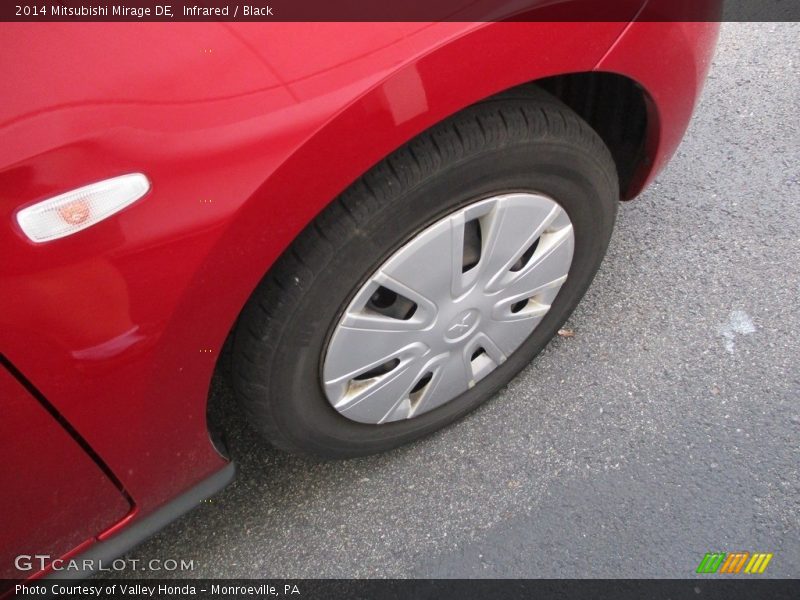 Infrared / Black 2014 Mitsubishi Mirage DE