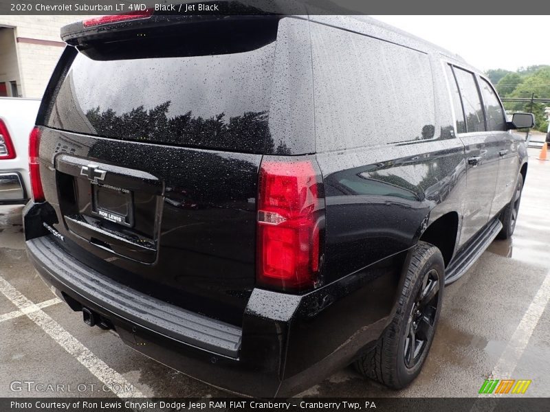 Black / Jet Black 2020 Chevrolet Suburban LT 4WD