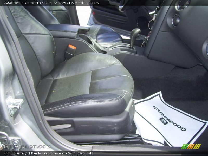 Shadow Gray Metallic / Ebony 2008 Pontiac Grand Prix Sedan