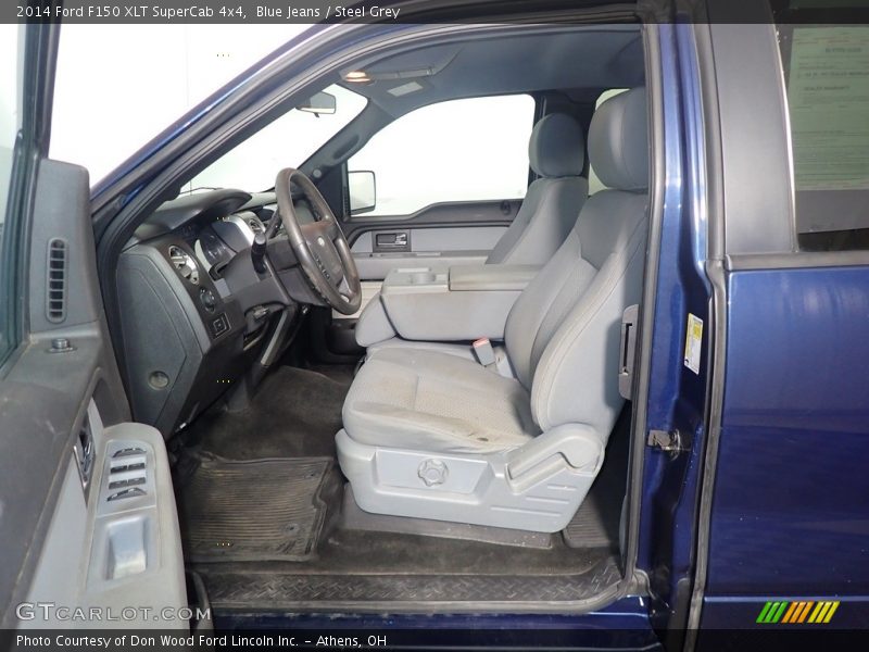 Front Seat of 2014 F150 XLT SuperCab 4x4