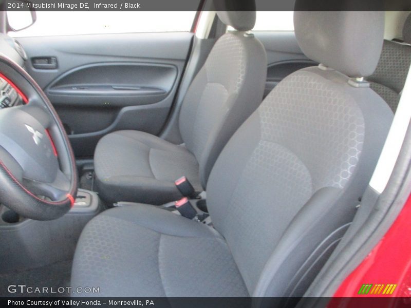 Infrared / Black 2014 Mitsubishi Mirage DE
