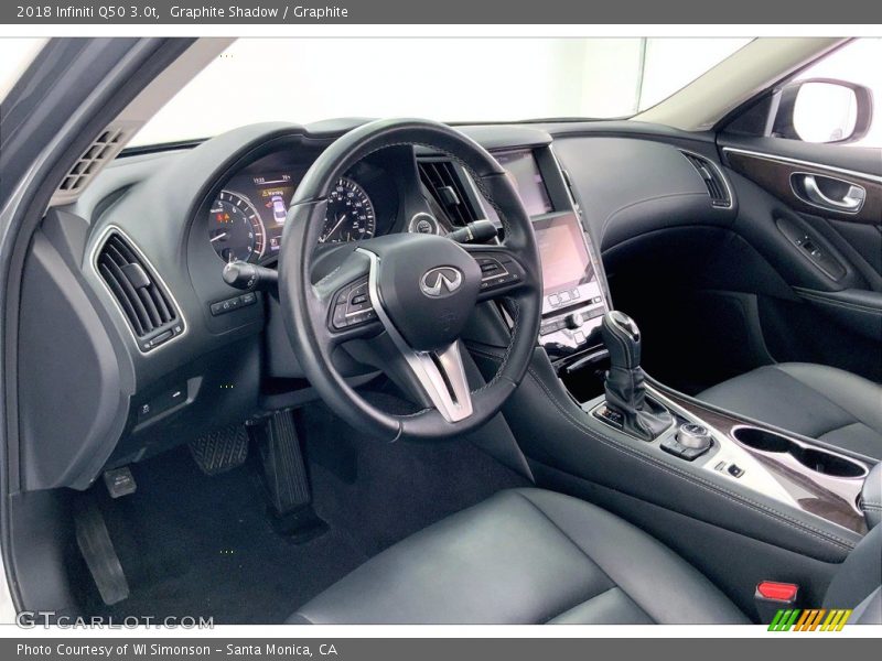 Graphite Shadow / Graphite 2018 Infiniti Q50 3.0t