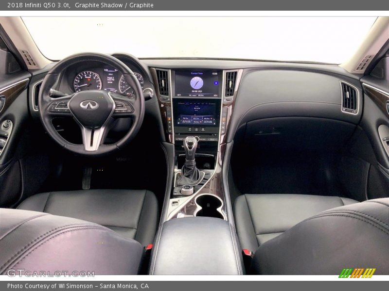 Graphite Shadow / Graphite 2018 Infiniti Q50 3.0t