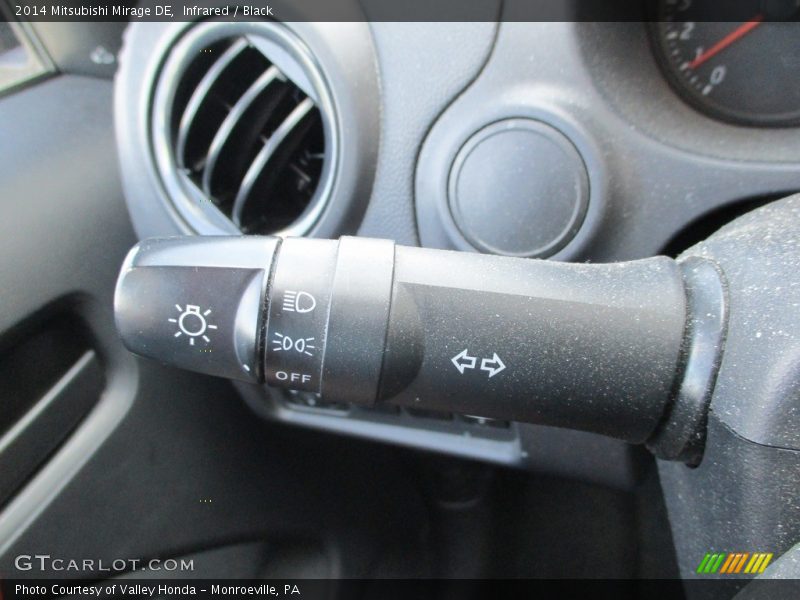 Infrared / Black 2014 Mitsubishi Mirage DE