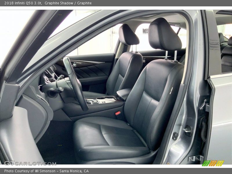 Graphite Shadow / Graphite 2018 Infiniti Q50 3.0t