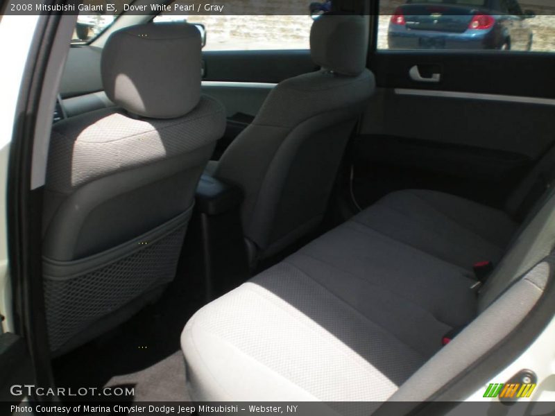 Dover White Pearl / Gray 2008 Mitsubishi Galant ES