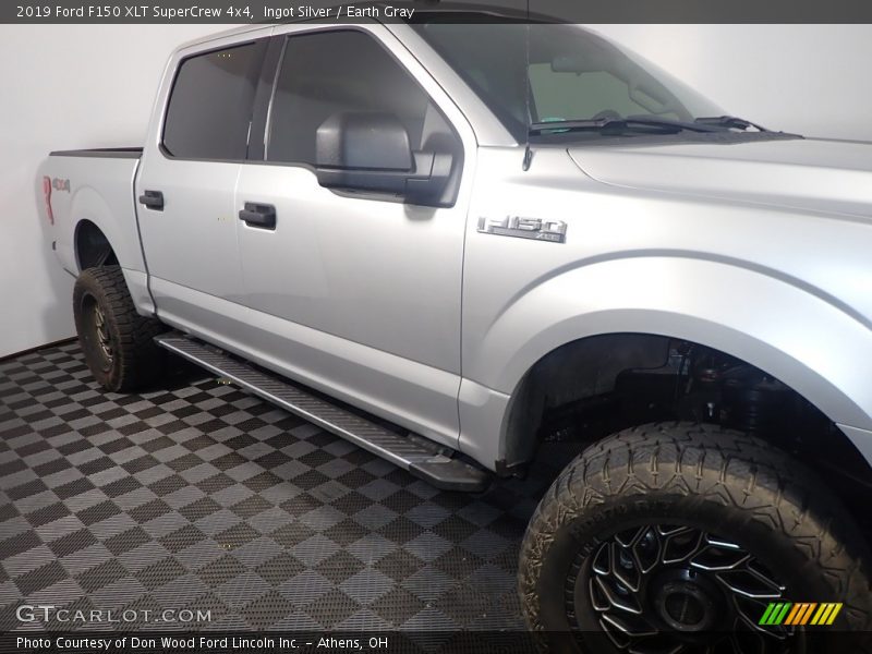 Ingot Silver / Earth Gray 2019 Ford F150 XLT SuperCrew 4x4