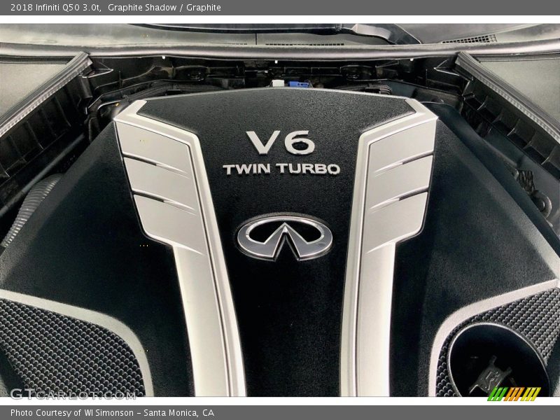 Graphite Shadow / Graphite 2018 Infiniti Q50 3.0t