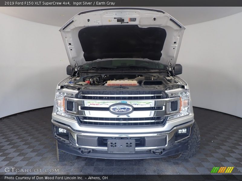 Ingot Silver / Earth Gray 2019 Ford F150 XLT SuperCrew 4x4