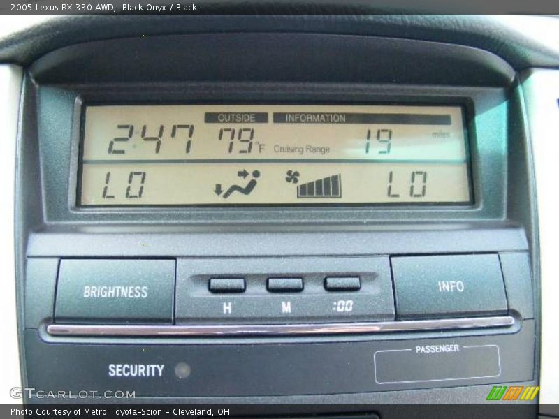 Black Onyx / Black 2005 Lexus RX 330 AWD